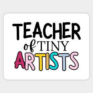 Teacher of tiny artists, Art Teacher Sticker